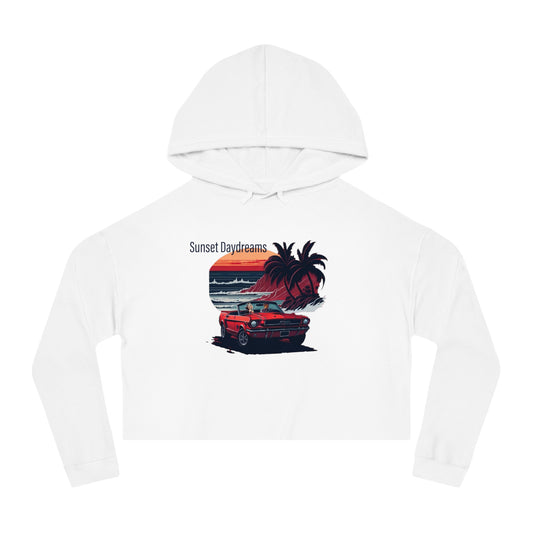 Cropped Hooded Sweatshirt - Malibu Drive