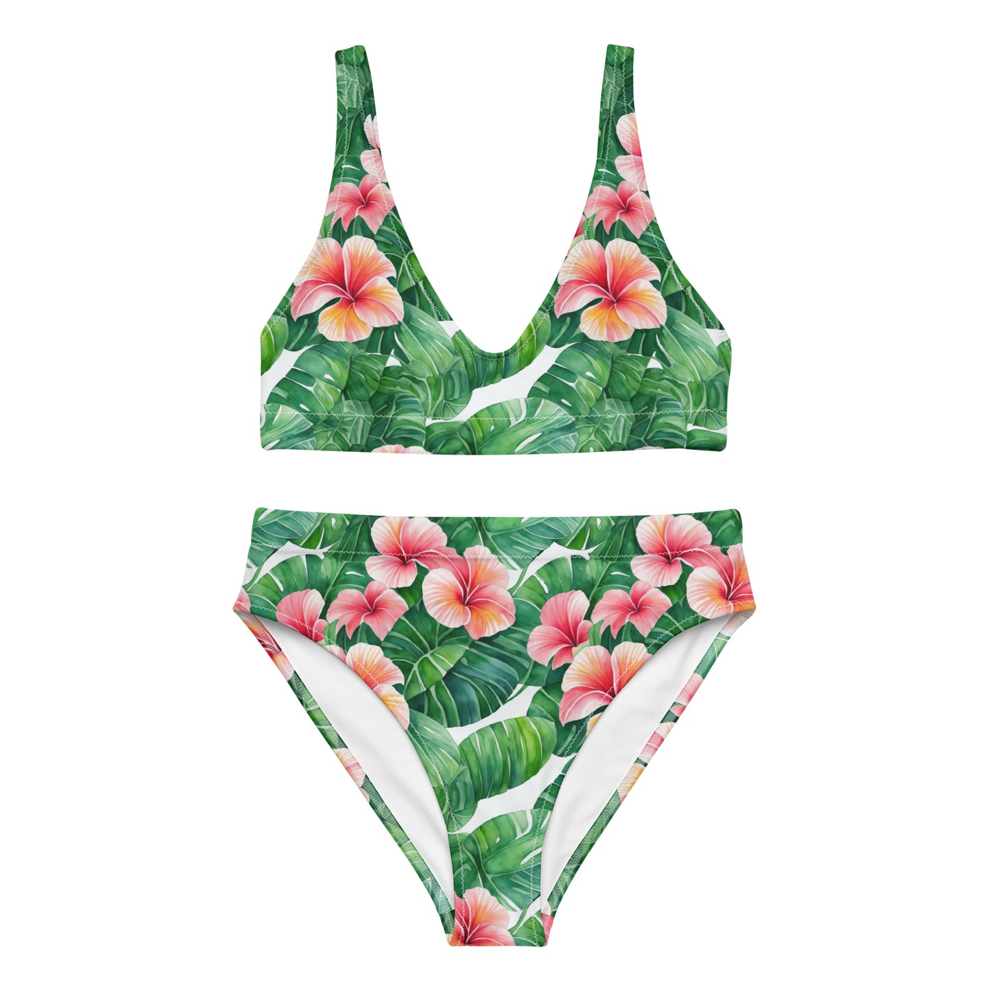 High-Waisted Bikini - Hibis-Kiss