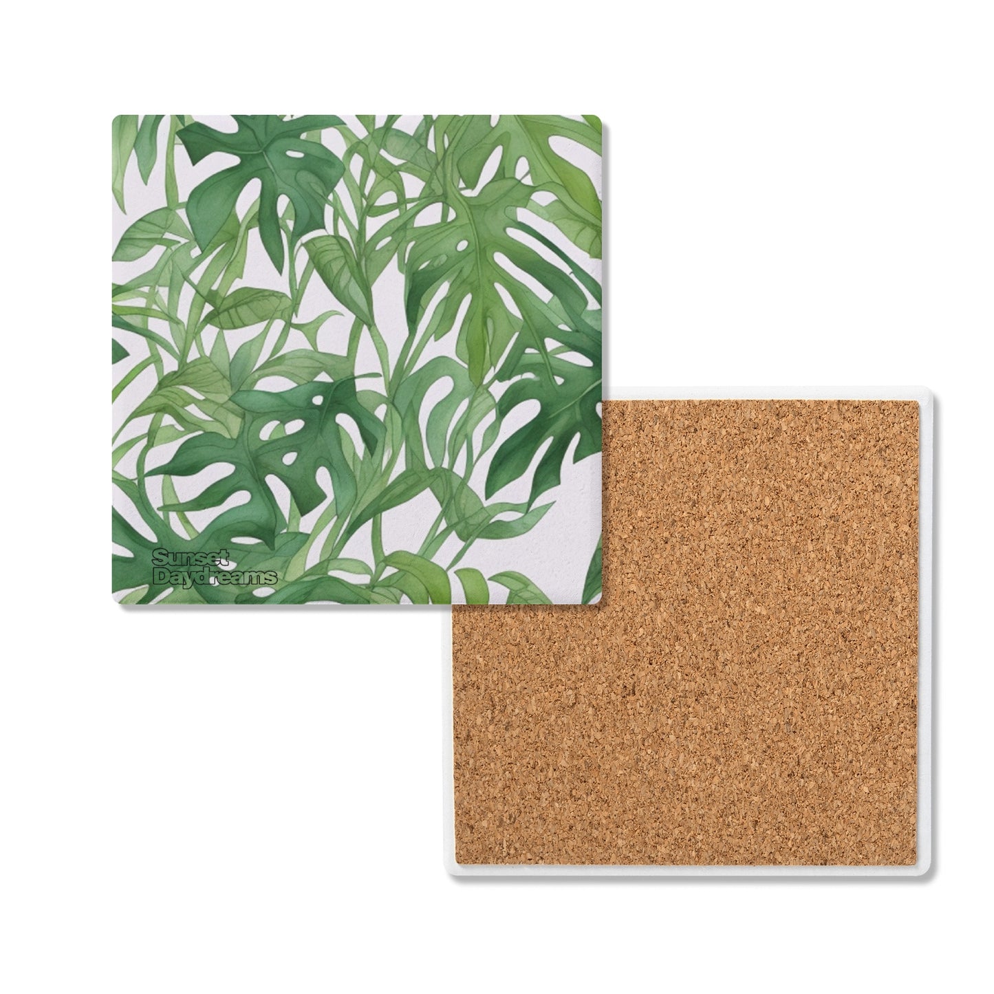 Square Ceramic Coasters (Set of 4)